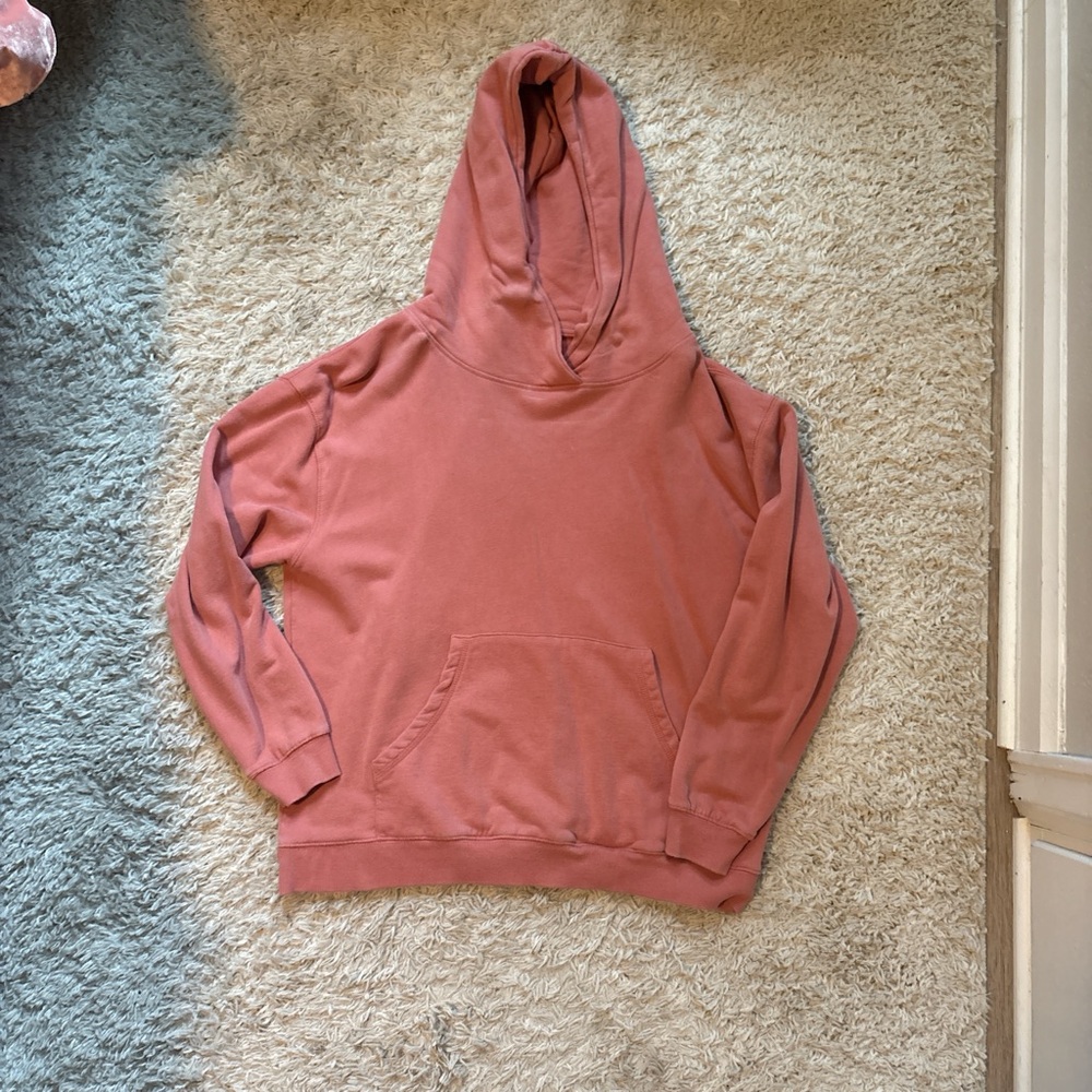 Women's Relaxed Fit Hoodie - Dusty Rose